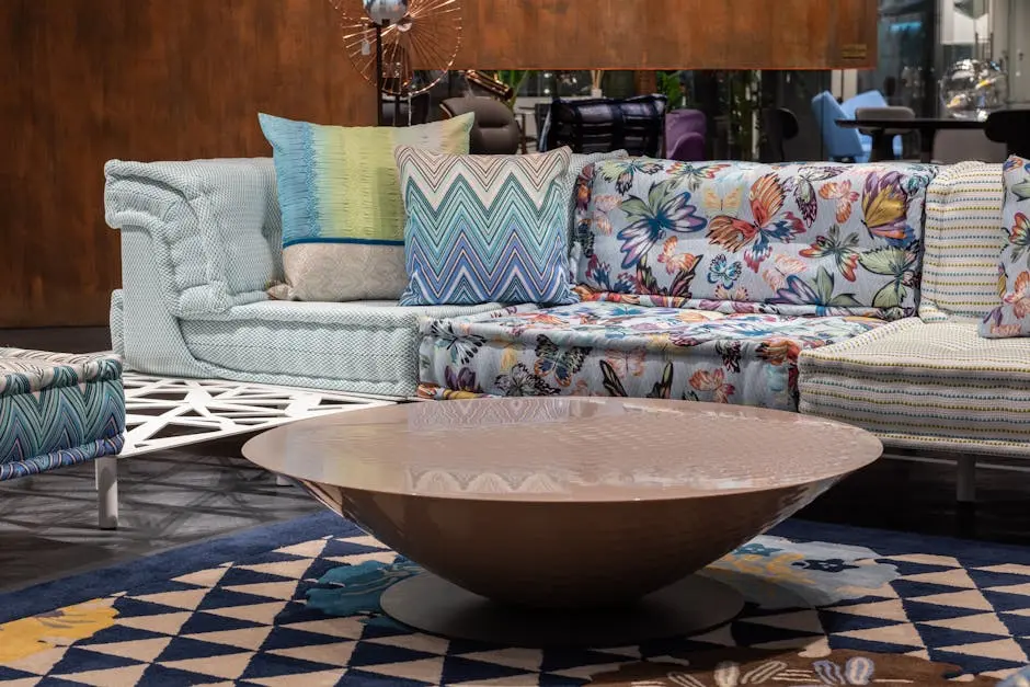 contemporary home rug